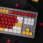 EVA 02 104+34 XDA profile Keycap PBT Dye-subbed Cherry MX Keycaps Set Mechanical Gaming Keyboard